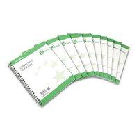 5 star eco spiral pad 228x177mm pack 10