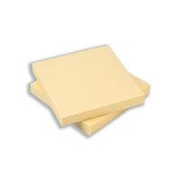 5 Star Re-Move Notes Concertina Pad of 100 Sheets 76x76mm Yellow [Pack 12]