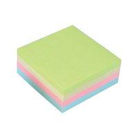 5 Star Re-Move Notes Cube Pad of 320 Sheets 76x76mm Pastel Rainbow