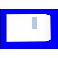 5 Star (C4) Self Seal Pocket Window Envelopes 90gsm (White) Pack of 250 Envelopes