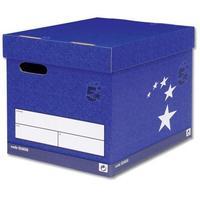 5 Star Elite Superstrong Archive Storage Box Foolscap Blue [Pack 10]