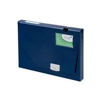 5 Star Office Document Box Polypropylene 30mm Capacity 250 Sheets A4 Blue [Pack 10]