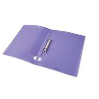 5 Star Office Ring Binder 2 O-Ring Polypropylene A4 Purple [Pack 10]