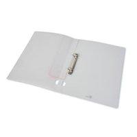 5 Star Office Ring Binder 2 O-Ring Polypropylene A4 Clear [Pack 10]