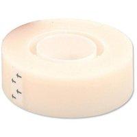 5 Star Office Matt Tape Roll Invisible Write-on Type-on 19mm x 33m [Pack 8]