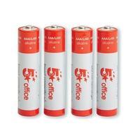 5 star office batteries aaa pack 4
