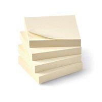 5 Star Eco Recycled Notes 38x51mm Yellow [Pack 12]