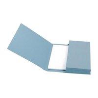 5 Star Document Wallet Full Flap Foolscap 285gms (Blue) Pack of 50