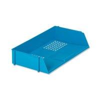 5 Star Letter Tray Wide Entry High-impact Polystyrene Stackable (Blue)