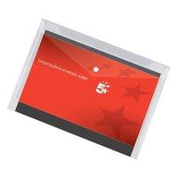 5 Star (A4) Envelope Wallet Polypropylene (Transparent) Pack of 5