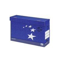 5 star foolscap transfer case blue pack of 10