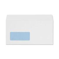 5 star dl peel and seal window envelopes 100gsm wallet white pack of 5 ...