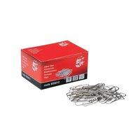 5 star 22mm paperclips metal small plain 10 packs 200