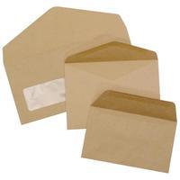 5 Star Envelopes Lightweight Wallet Gummed 75gsm Manilla 89x152mm [Pack 2000]