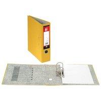 5 Star Lever Arch File 70mm Spine A4 Yellow [Pack 10]
