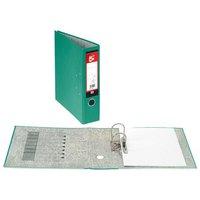 5 star lever arch file 70mm spine foolscap green pack 10