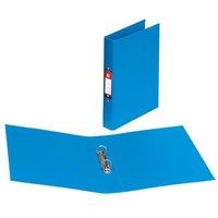 5 star ring binder pvc 2 o ring size 25mm a4 blue pack 10