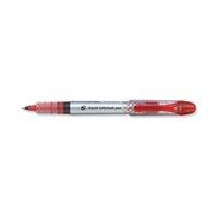 5 Star Rollerball Pen Liquid Ink 0.7mm Tip 0.5mm Line (Red) - (Pack of 12 Pens)