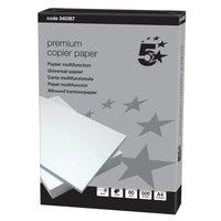 5 Star Copier Paper Smooth Ream-Wrapped 80gsm A4 High White [500 Sheets]