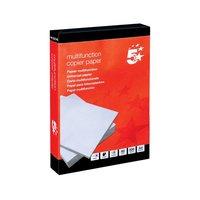 5 star copier paper multifunctional ream wrapped 80gsm a4 white 5 x 50 ...