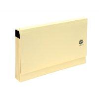 5 star de luxe expanding file with flap 19 pockets a z foolscap buff