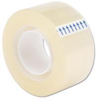 5 Star Office Clear Tape Roll Small Easy-tear Polypropylene 40 Microns 25mm x 33m [Pack 6]