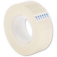 5 Star Office Clear Tape Roll Small Easy-tear Polypropylene 40 Microns 19mm x 33m [Pack 8]