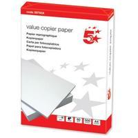 5 Star Office Value Copier Paper Ream-Wrapped 80gsm A4 White [240 x 500 Sheets]