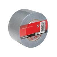 5 Star Office Cloth Tape Roll 75mmx50m Silver