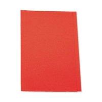 5 star a4 square cut folder recycled pre punched 250gsm red pack of 10 ...