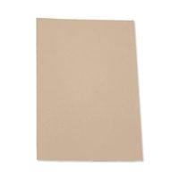 5 Star (A4) Square Cut Folder Recycled Pre-punched 250gsm (Buff) Pack of 100