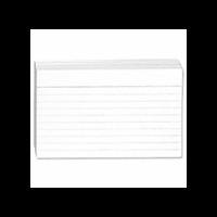 5 Star White Record Cards (152mm x 102mm) (100 Pack)