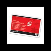 5 Star 250 Micron Gloss Credit Card Size Laminating Pouches (100 Pack)