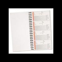 5 star wirebound telephone message book 320 notes 279mm x 152mm