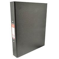 5 Star A4 Black PVC 2 Ring Binder (10 Pack)