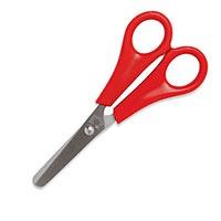 5 Star Red School Scissors (130 mm)