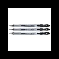 5 Star Black Rollergel Pen (3 Pack)
