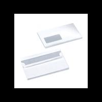5 Star DL 90gsm White Press Seal Window Envelopes (50 Pack)