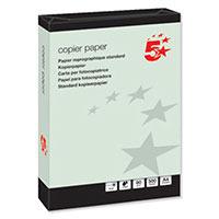 5 Star A4 80gsm Green Coloured Office Copier Paper (500 Sheets)