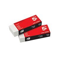 5 Star Plastic Eraser (2 Pack)