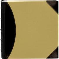 5-Up High Capacity 12 x 12 Inch Photo Album 500 Pocket-Black/Beige 272535