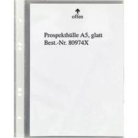 5 star a5 pp clear punched pockets pack of 100 5star