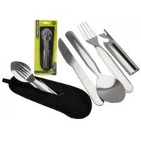 5 Piece Cutlery Set With Pouch