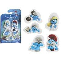 5 Pack Smurfs Erasers