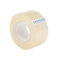 5 Star (25mm x 33m) Tape Roll Small Easy-tear Polypropylene (Clear) Pack of 6