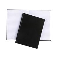 5 Star (A6) Manuscript Book Casebound Feint Ruled 192 Pages (Black) Pack of 10