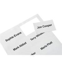 5 star 54 x 90mm office badges inserts pack of 20