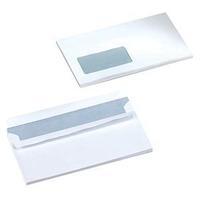 5 Star (DL) Self Seal Window Envelopes 90gsm Wallet (White) Pack of 500 Envelopes