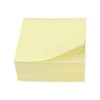 5 Star Re-Move Notes Cube Pad of 320 Sheets 76x76mm Yellow