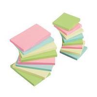 5 Star (3 x 5 inch) Re-Move Notes Repositionable Pastel (Assorted) 12 Pads of 100